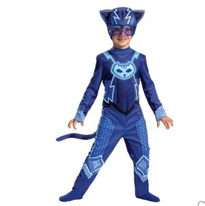 Toddler PJ Masks CATBOY Classic Halloween Costume Jumpsuit with Headpiece